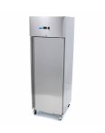   Hűtőszekrény 400L - 3 állítható polc - Rozsdamentes acél