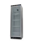 Hűtőszekrény - 400L - Fekete - Üvegajtóval
