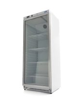 Hűtőszekrény - 600L - Fehér - Üvegajtóval