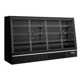 Galaxy+ GPL26FGD Black szupermarket hűtővitrin