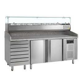 PT1310 + GVC38-200 Hűtött munkaasztal