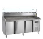 PT1300 + GVC38-200 hűtött munkaasztal