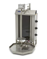 MAXIMA 3 égős gyros sütő 30 kg - elektromos