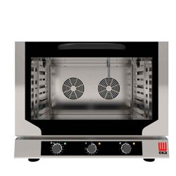 EKF-464-N-UD elektromos, 4 tálcás kombi sütő