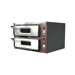Pizzakemence sütő kétaknás 4+4-es ipari Ferrara-Forni Professional Pizzakemence sütő kétaknás 4+4-es ipari Ferrara-Forni Professional