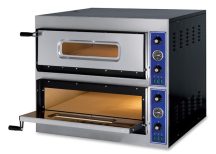 GGF E-Start 4-4 elektromos pizzakemence betekintő ablakkal