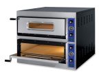 GGF E-Start 6-6 elektromos pizzakemence betekintő ablakkal