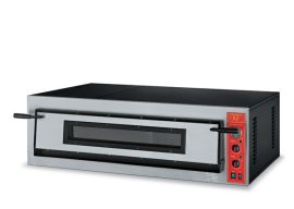 GGF TOP FR 108-66 elektromos pizzakemence 6+6 db 36-os pizzának körbe samottos