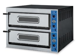 GGF X66-36 elektromos pizzakemence 6+6 db 36-os pizzának
