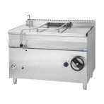 Billenőserpenyő, 120 L, gázüzem, kézi billentés, inox fenék, 23kW Billenőserpenyő, 120 L, gázüzem, kézi billentés, inox fenék, 23kW