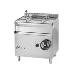   Billenőserpenyő, 50 L, gázüzem, kézi billentés, inox fenék, 10,3kW