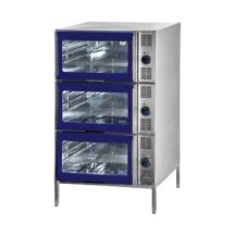GM-GES-003 elektromos, 3 kemencés ipari sütő