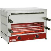   MD22/R-N elektromos 2 szintes toaster-szalamander, 2*520x320 mm-es sütőráccsal