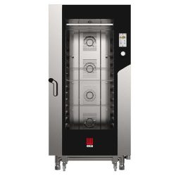 MKF-1664-TS elektromos, 16 tálcás kombi sütő