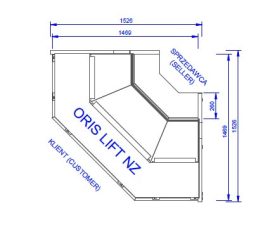 NZ ORIS LIFT | Külső sarokpult