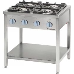 Ipari 4 égős gáztűzhely, 20 kW STALGAST