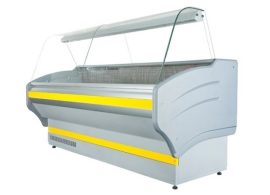 WCH GNN 1.3 | Hajlított üvegű csemegepult