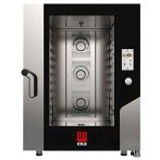   MKF-1016-TS elektromos, 10 tálcás kombi sütő