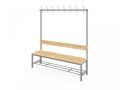   FITT EGYOLDALAS ÖLTÖZŐPAD akaszós, háttámlás, 150 cm-es