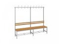 FITT STRIPE EGYOLDALAS ÖLTÖZŐPAD WPC lécekkel 190 cm-es