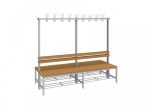   FITT STRIPE KÉTOLDALAS ÖLTÖZŐPAD WPC lécekkel, 190 cm-es