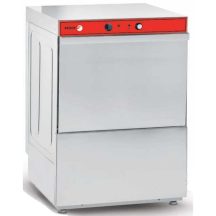   Fagor eco ipari tányér- és pohármosogató gép, fronttöltéses, 50x50 cm-es kosár, beépített mosogató-öblítő adagolóval