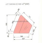 BKC Carina 02 INT45 CT - Pénztárpult (45°)