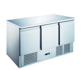 KH-S903TOP | Hűtött munkaasztal 3 ajtóval