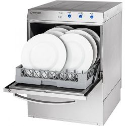Digitális tányérmosogató gép mosószer adagolóval és ürítő szivattyúval