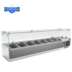 Feltéthűtő 150 cm-es 7xGN1/4 150 cm Feltéthűtő 150 cm-es 7xGN1/4 150 cm