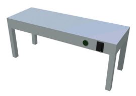 Átadópolc fűtött infrakerámiás hőhíd egyszintes 300Sr 1200 x 300 mm