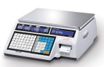   CAS CL5200J CB 15 kg-os lapos, címkenyomtatós rendszermérleg.