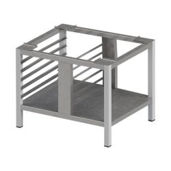 Alépítmény 1x7 tálcás 810x680x850 mm rozsdamentes anyagból FM STR 6-os kombi sütőhöz