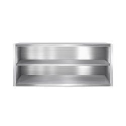 Faliszekrény nyitott méret: 100x40x65 cm rozsdamentes ipari Ferrara professional Faliszekrény nyitott méret: 100x40x65 cm rozsdamentes ipari Ferrara professional