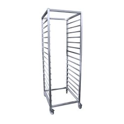 Tálcatartó kocsi 15 szintes 350x450 mm-es ferrara gyorséttermi műanyag tálcához Tálcatartó kocsi 15 szintes 350x450 mm-es ferrara gyorséttermi műanyag tálcához