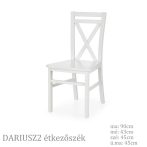DARIUSZ2 étkezőszék fehér