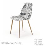 K220 étkezőszék többszínű K220 étkezőszék többszínű