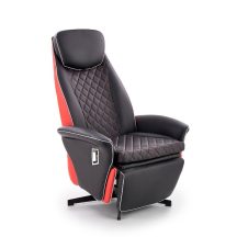 Camaro relax fotel Fekete - Piros