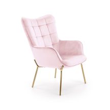 Castel 2 fotel világos rózsaszín
