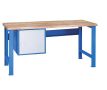   Munkapad, moduláris rendszerű 1 faliszekrény ajtóval (magasság 421 mm)