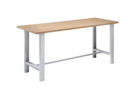 Elemes rendszerű munkapad – eurokraft basic lapszélesség 1850 mm, alapmodell Elemes rendszerű munkapad – eurokraft basic lapszélesség 1850 mm, alapmodell