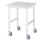   Mobil munkaasztal – RAU váz 60 x 30 mm, melamingyanta bevonatú lap