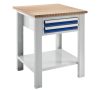   Elemes rendszerű munkapad – eurokraft basic lapszélesség 700 mm, 2 fiók