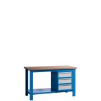 WB MG 1500 H Nagyteherbírású munkapad 3 fiókkal WB MG 1500 H Nagyteherbírású munkapad 3 fiókkal