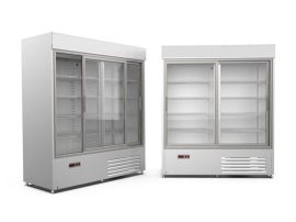SCh-1-2/1400 WESTA - Csúszó üvegajtós hűtővitrin