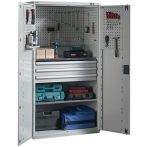   TOOL PERFWALL-2/3D
Professzionális szerszámszekrény 2 polccal és 3 fiókkal