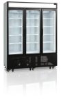   FSC1600H - Nyíló üvegajtós, felépítményes hűtővitrin