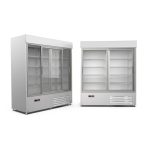 WESTA 2 SCH-1-2/1400 Csúszó üvegajtós hűtővitrin WESTA 2 SCH-1-2/1400 Csúszó üvegajtós hűtővitrin